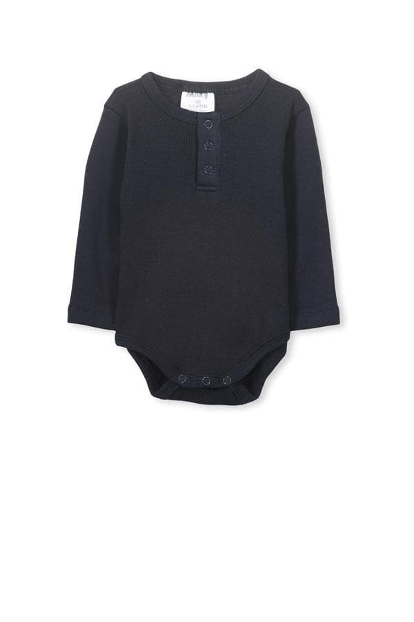 Basic Bubbysuit - Navy (Milky Baby) Bodysuits Milky 
