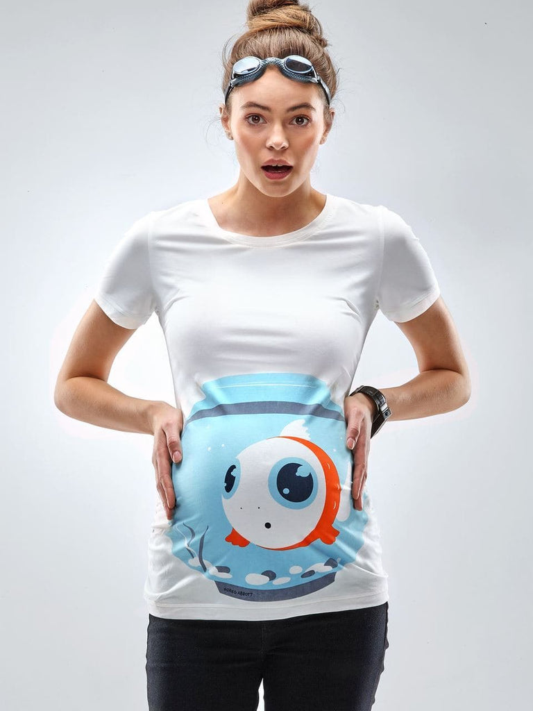 "Fish Bowl" Maternity T-Shirt