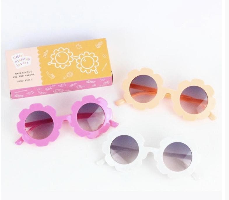 Flower Fun Sunglasses | Pink, White or Peach Prairie Fox 