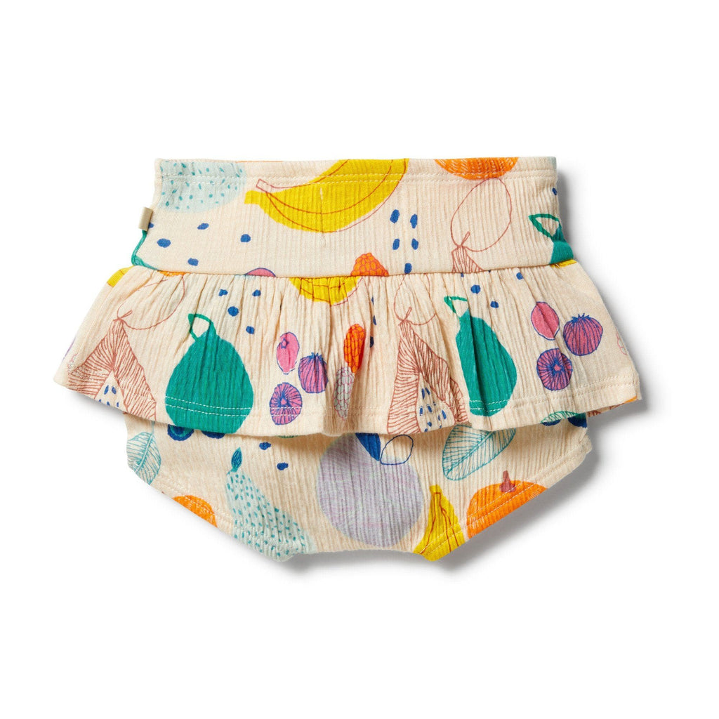 Wilson and Frenchy Fruit Loop Crinkle Ruffle Nappy Pant
