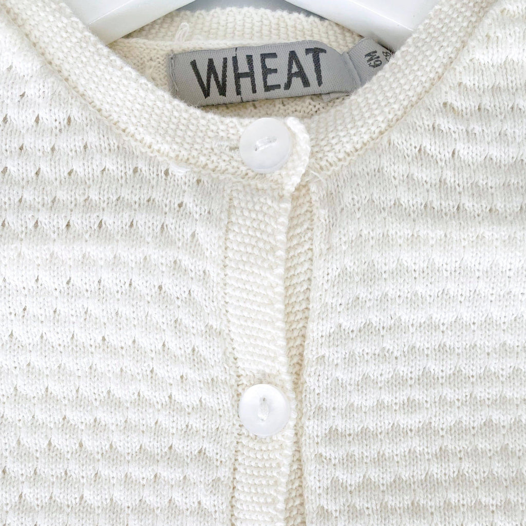 Wheat Knit Cardigan Betty - Ivory