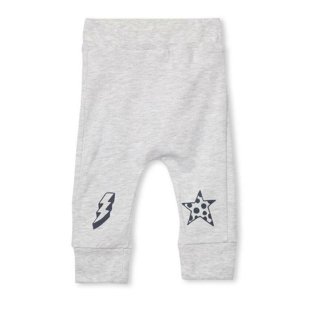 Mask Pant - Silver Marle (Milky Baby) Pants Milky 000 (0-3 Months) 