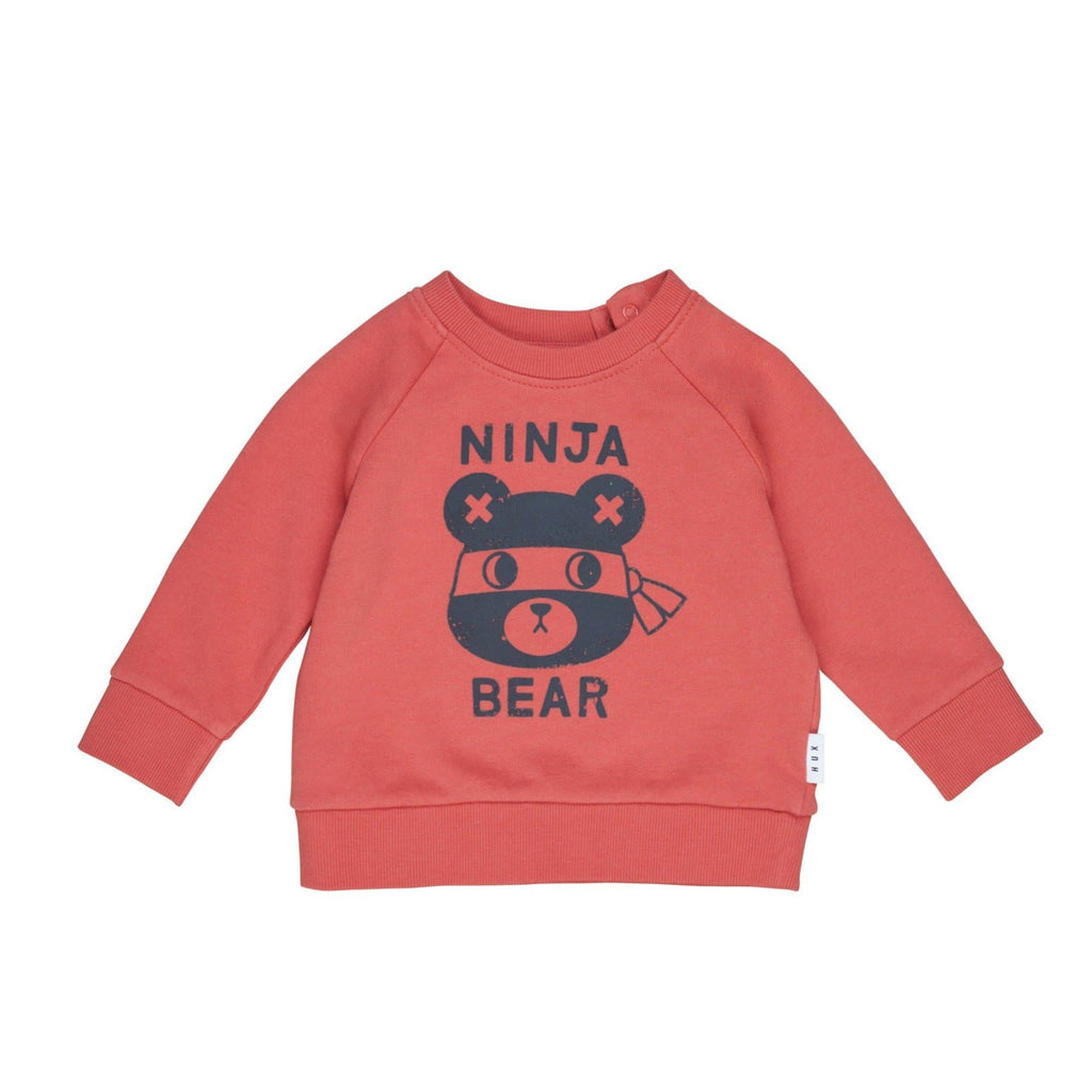 Huxbaby Ninja Bear Sweatshirts