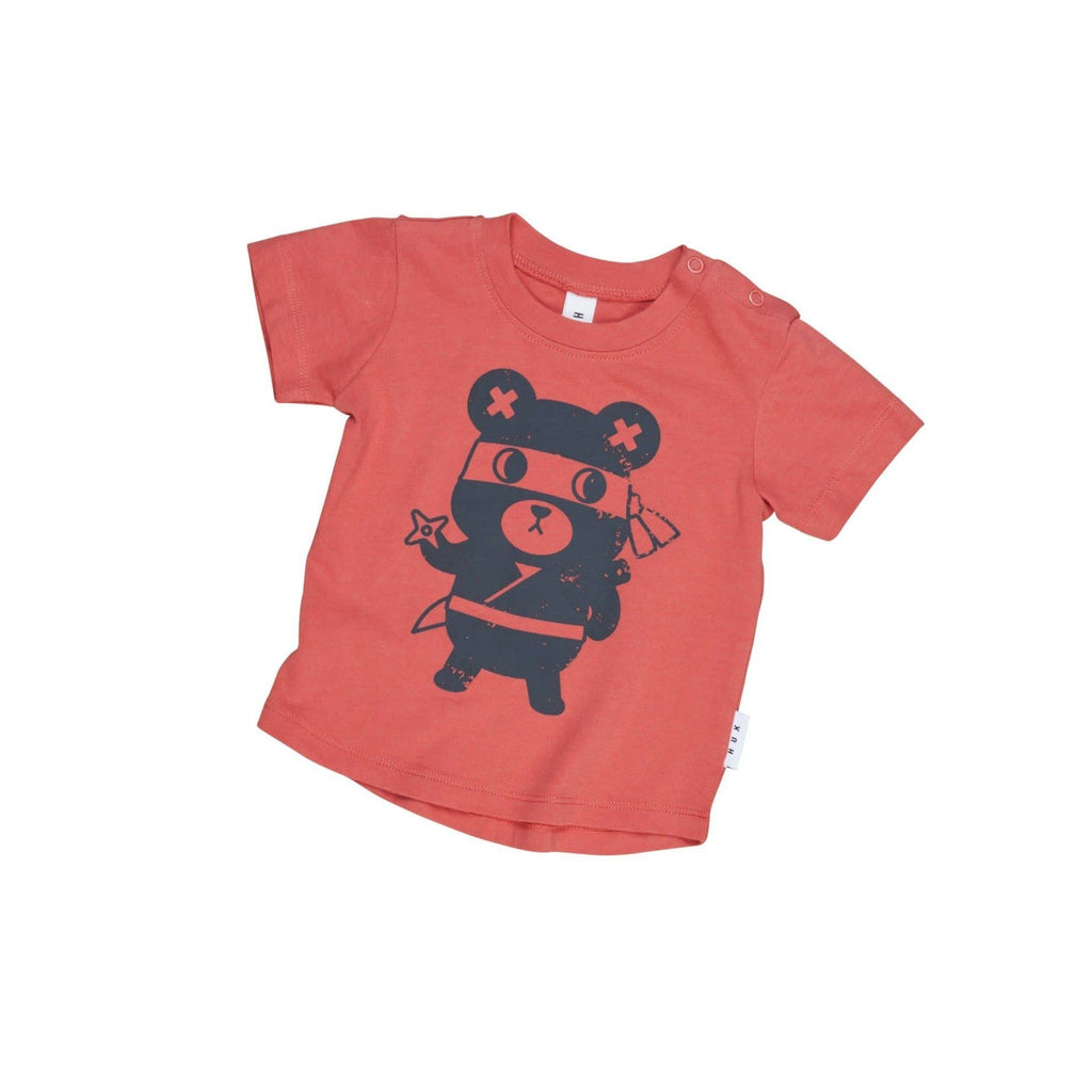 Huxbaby Ninja Bear T-Shirts