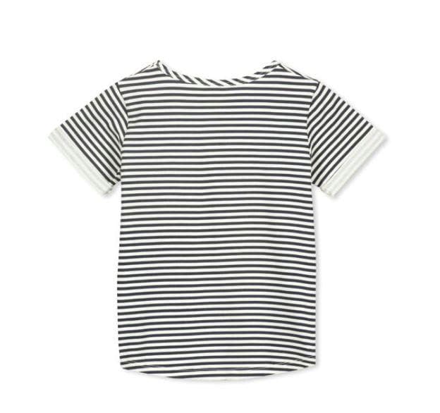 Palm Stripe Tee (Milky Kids) T-Shirts Milky 
