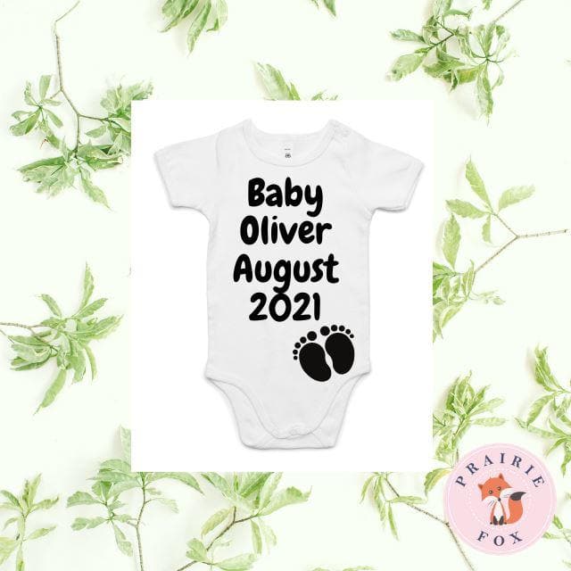 Personalised Mini Me One Piece - Baby Arrival