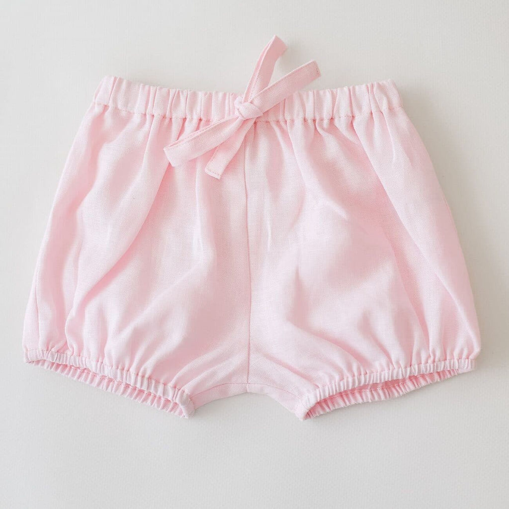Two Darling Rose Linen Bloomers