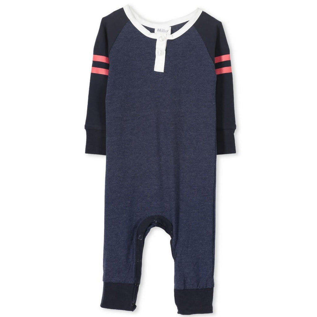 Rugby Romper (Milky Baby) Rompers Milky 000 (0-3 Months) 