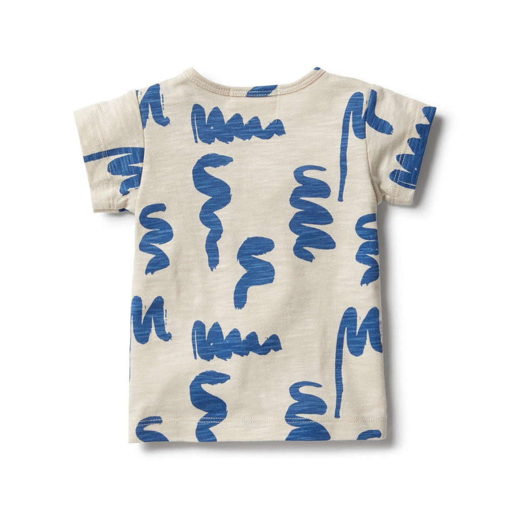 Wilson and Frenchy Scribble Short Sleeve Tee