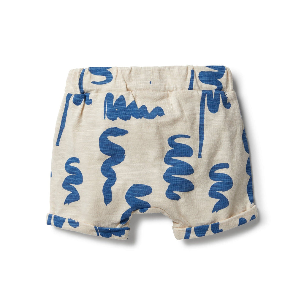 Wilson and Frenchy Scribble Slouch Shorts