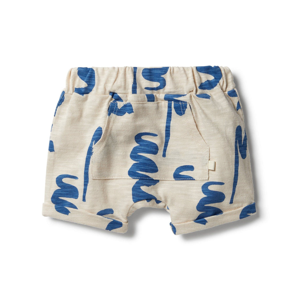 Wilson and Frenchy Scribble Slouch Shorts