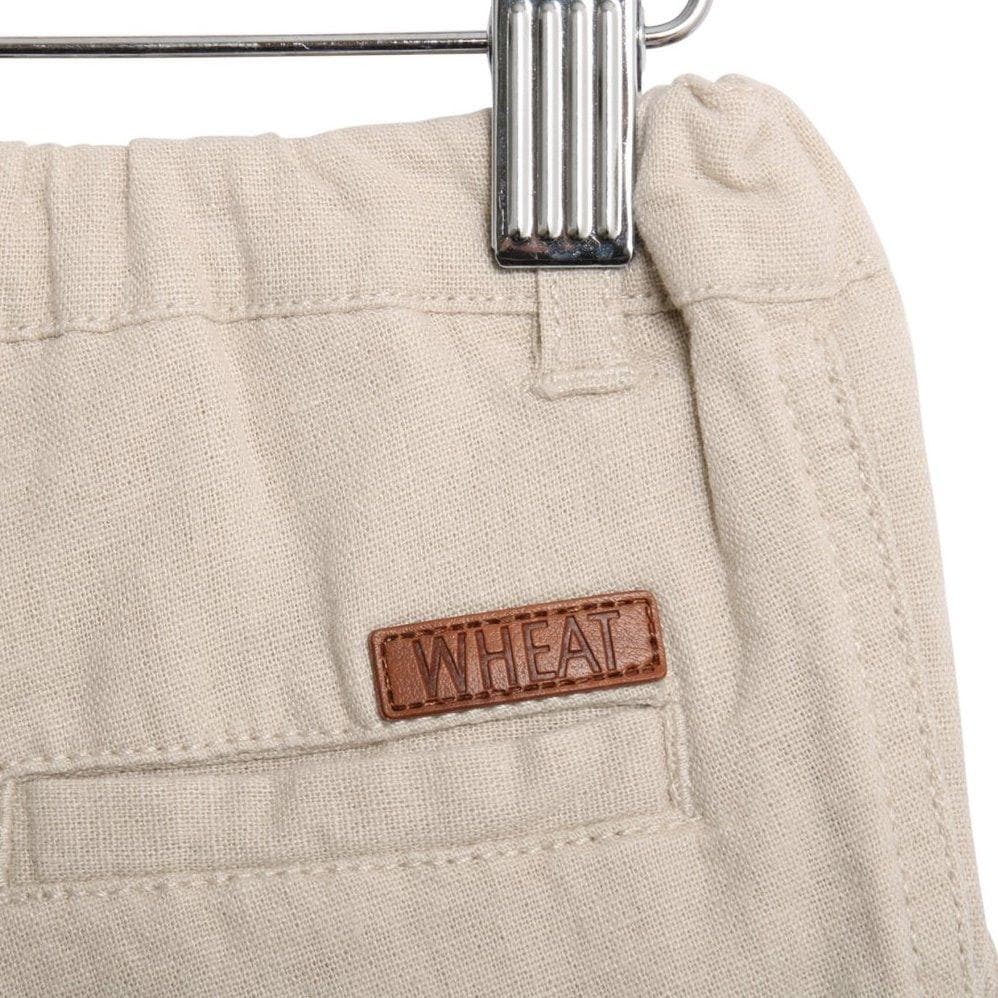 Wheat Vilfred Linen Shorts - Sand