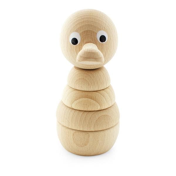 Happy Go Ducky Wooden Duck Stacking Puzzle - Franklin