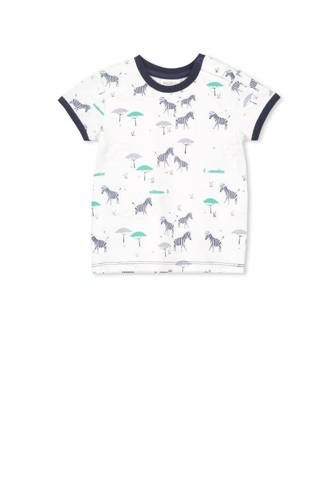 Zebra Baby Tee (Milky Baby) T-Shirts Milky 